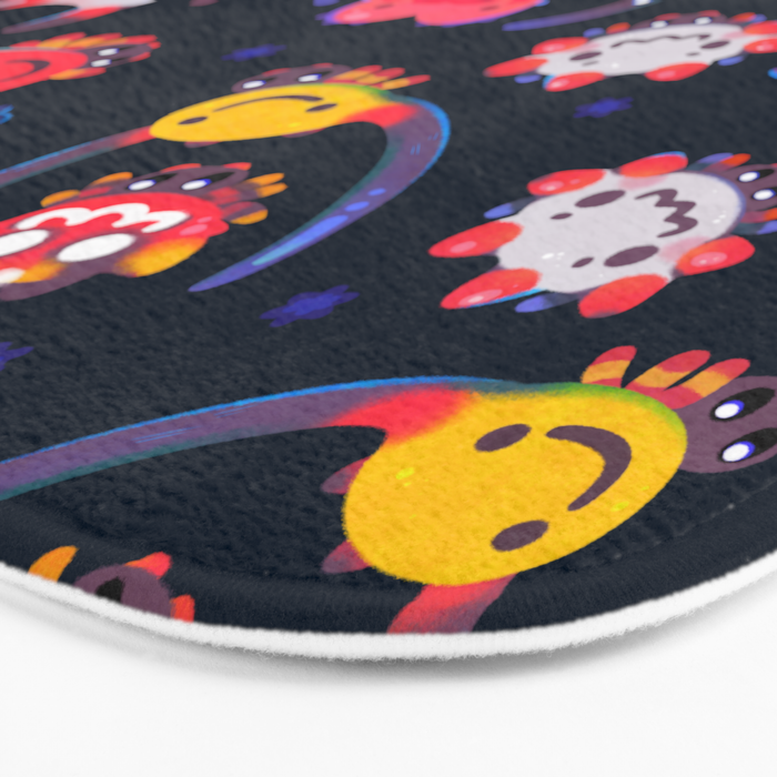 Happy spiny spider Bath Mat Gallery Image 3
