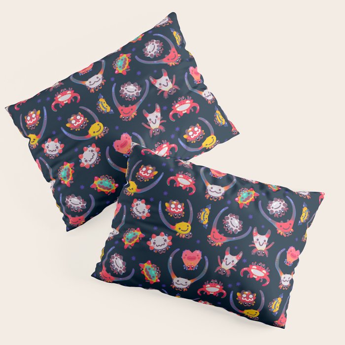 Happy spiny spider Pillow Sham Gallery Image 3