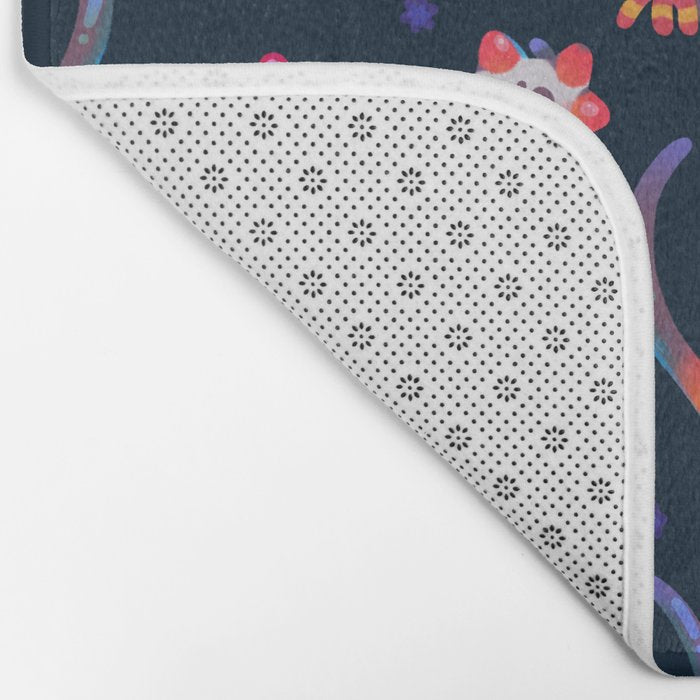 Happy spiny spider Bath Mat Gallery Image 2