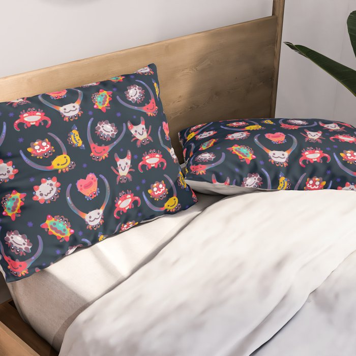 Happy spiny spider Pillow Sham Gallery Image 2