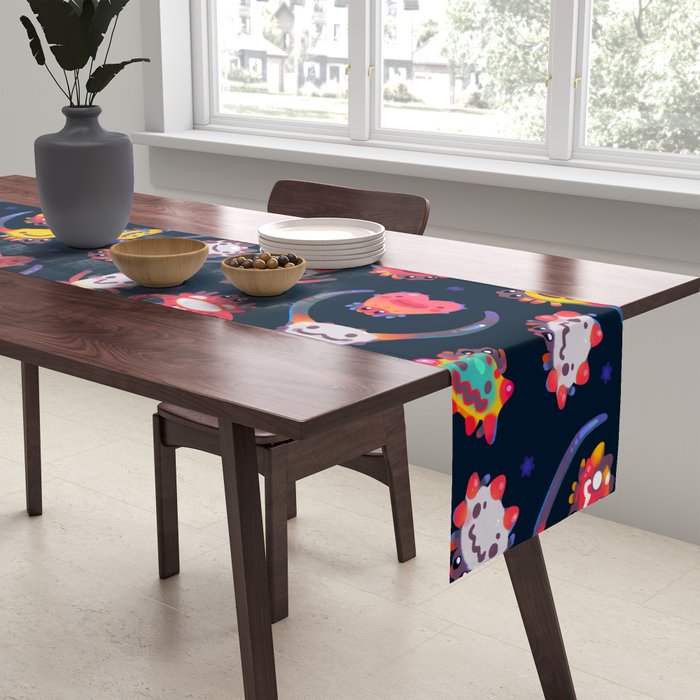 Happy spiny spider Table Runner Gallery Image 2