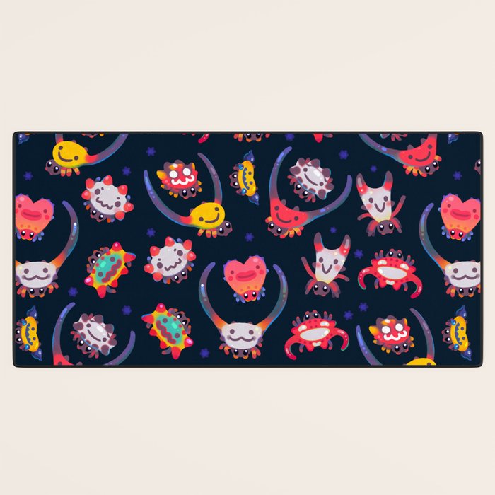 Happy spiny spider Desk Mat Gallery Image 3