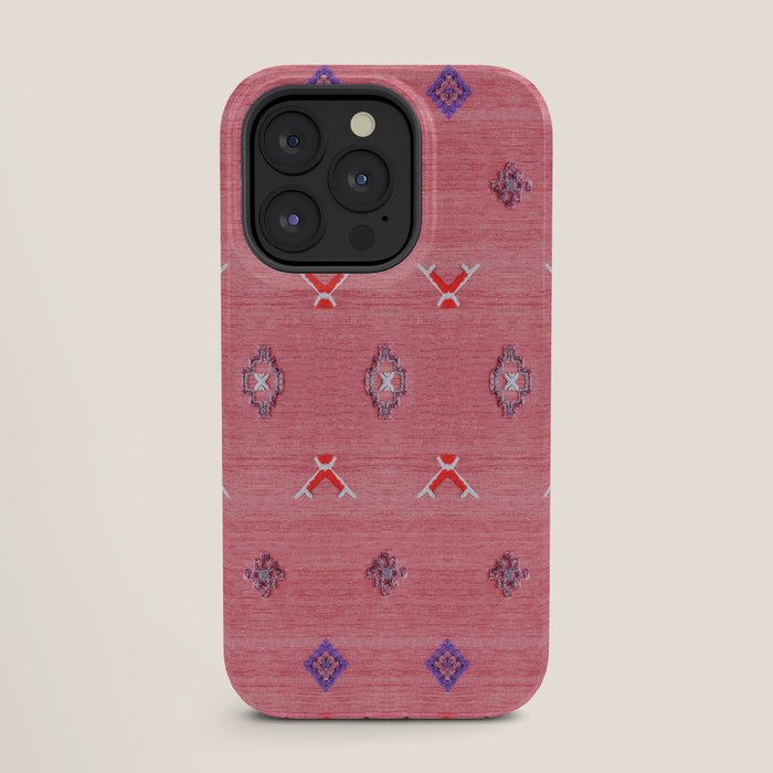 Lovely Pink Oriental Traditional Moroccan Handmade Printable Style  iPhone Case Gallery Image 27