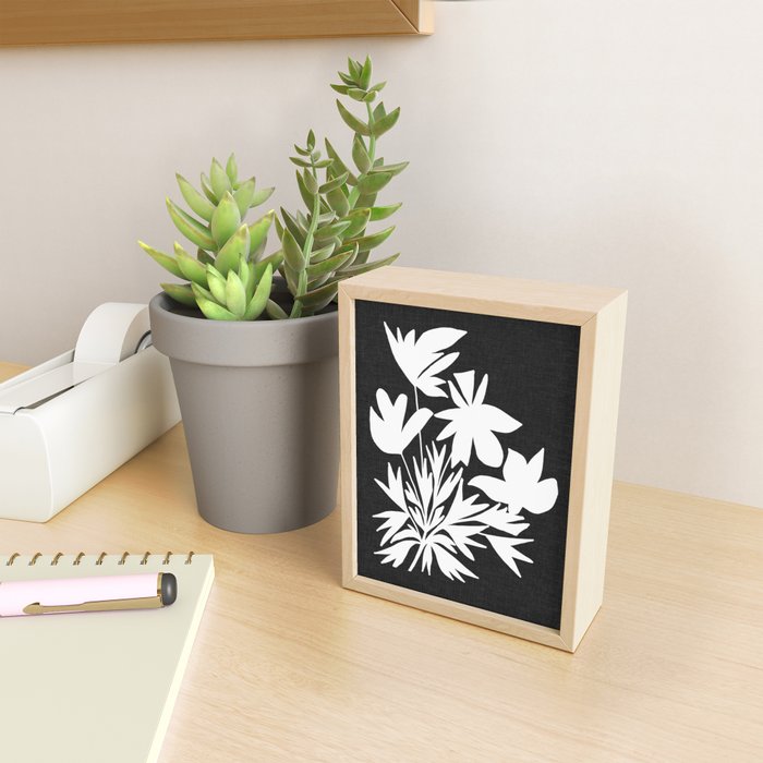 Bushy Bloom ii Mini Art Print Gallery Image 2
