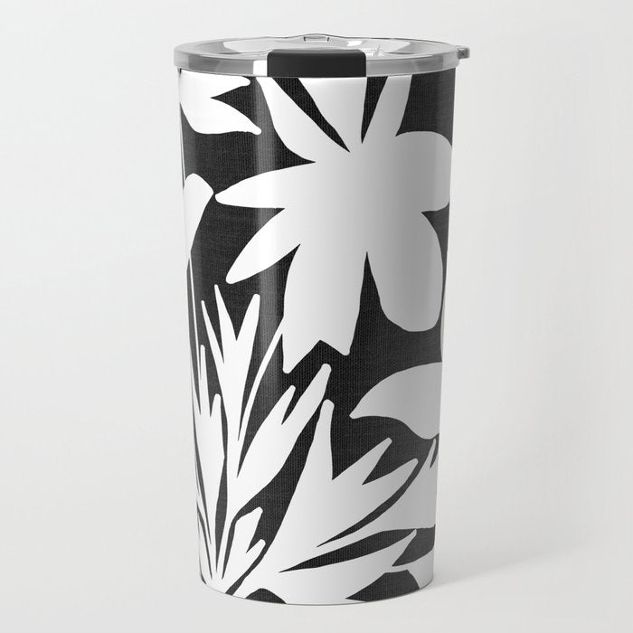 Bushy Bloom ii Travel Mug Gallery Image 1