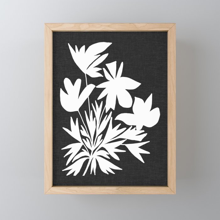 Bushy Bloom ii Mini Art Print Gallery Image 1