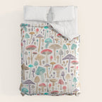 Toadstools and Mushrooms Duvet Cover Gallery Image 6