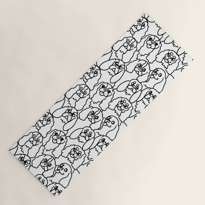 Oh Cavalier King Charles Spaniel Yoga Mat Gallery Image 1
