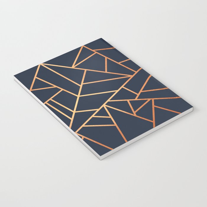 Copper and Midnight Navy Notebook Gallery Image 3