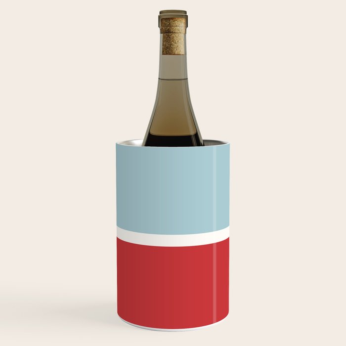 Color Block I Blue Red Wine Chiller Gallery Image 2