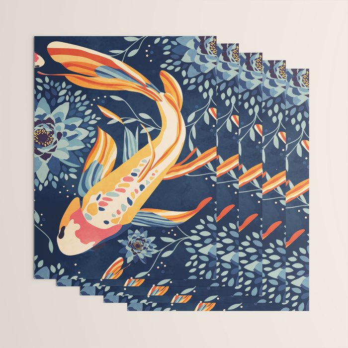 The Lotus Pond Wrapping Paper Gallery Image 3