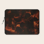Tortoiseshell Abstract Dark Elegant Animal Print Laptop Sleeve Gallery Image 1