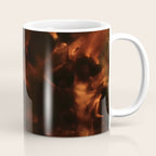 Tortoiseshell Abstract Dark Elegant Animal Print Coffee Mug Gallery Image 1