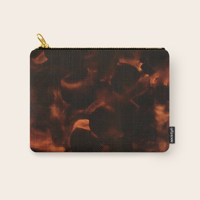 Tortoiseshell Abstract Dark Elegant Animal Print Carry All Pouch Gallery Image 1