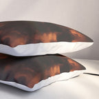 Tortoiseshell Abstract Dark Elegant Animal Print Pillow Sham Gallery Image 3