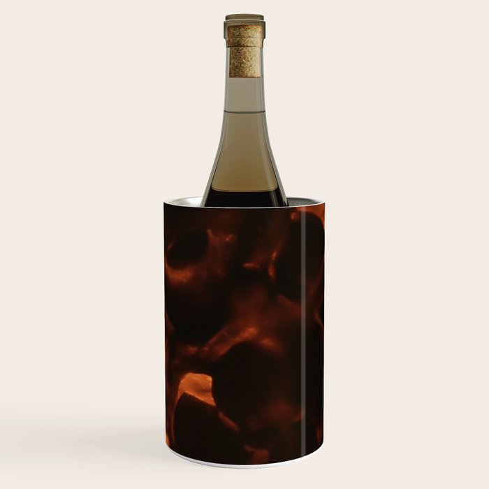 Tortoiseshell Abstract Dark Elegant Animal Print Wine Chiller Gallery Image 1
