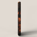 Tortoiseshell Abstract Dark Elegant Animal Print iPhone Case Gallery Image 2