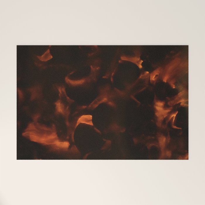 Tortoiseshell Abstract Dark Elegant Animal Print Welcome Mat Gallery Image 1