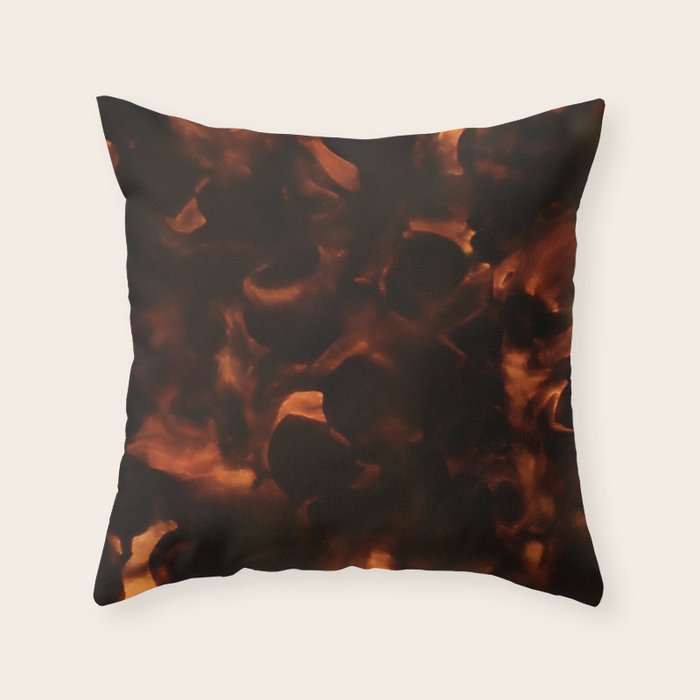Tortoiseshell Abstract Dark Elegant Animal Print Throw Pillow Gallery Image 6