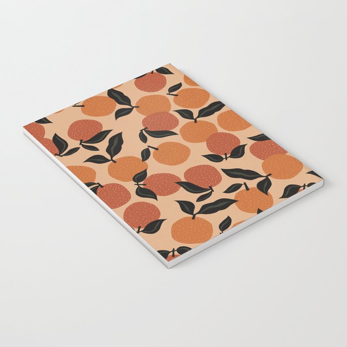 Seamless Citrus Pattern / Oranges Notebook Gallery Image 3