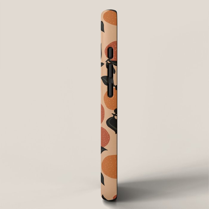 Seamless Citrus Pattern / Oranges iPhone Case Gallery Image 2