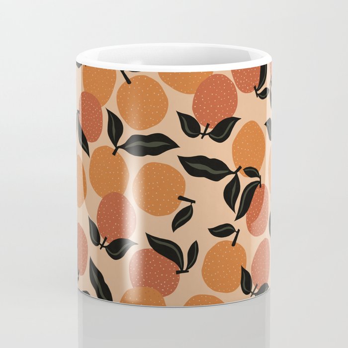 Seamless Citrus Pattern / Oranges Coffee Mug Gallery Image 4