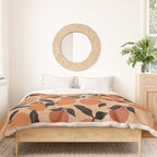 Seamless Citrus Pattern / Oranges Duvet Cover Gallery Image 3