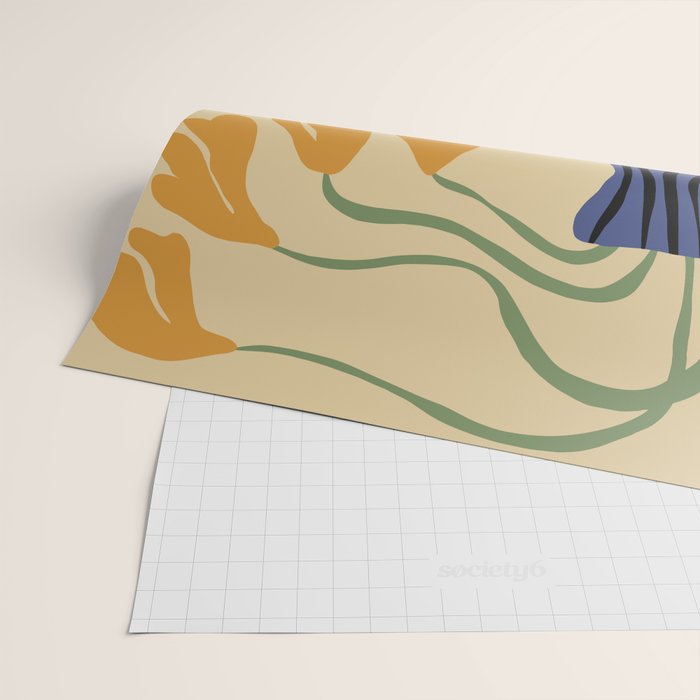 Falling petals  Wrapping Paper Gallery Image 2