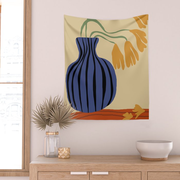 Falling petals  Wall Tapestry Gallery Image 2