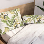 Toucans in Banana Plantation N Pillow Sham Gallery Image 2