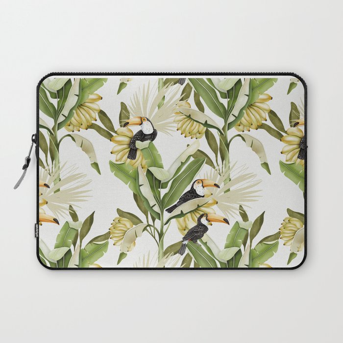 Toucans in Banana Plantation N Laptop Sleeve Gallery Image 1