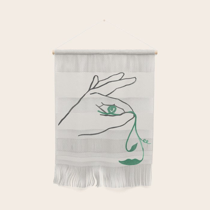 Lady green Wall Hanging Gallery Image 1