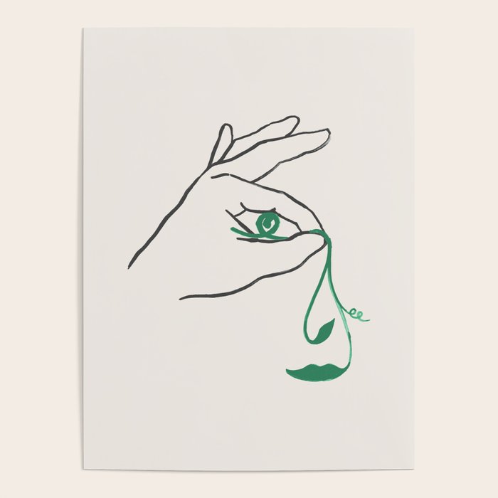 Lady green Poster Gallery Image 1