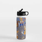  Shirin and Khusraw hunting  Antique Islamic Art  Water Bottle Gallery Image 1