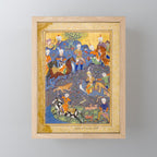  Shirin and Khusraw hunting  Antique Islamic Art  Mini Art Print Gallery Image 1