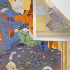  Shirin and Khusraw hunting  Antique Islamic Art  Wall Tapestry Gallery Image 3