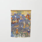  Shirin and Khusraw hunting  Antique Islamic Art  Wall Hanging Gallery Image 1