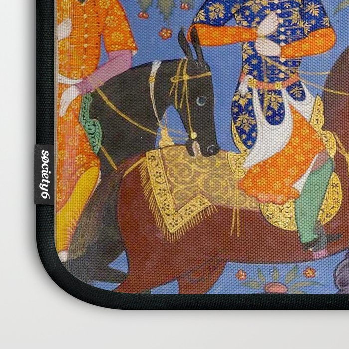  Shirin and Khusraw hunting  Antique Islamic Art  Laptop Sleeve Gallery Image 3
