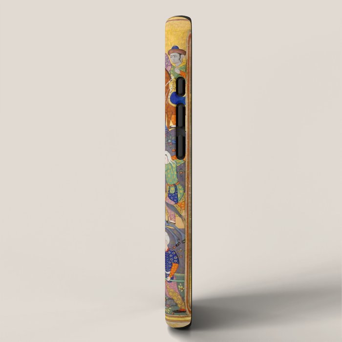  Shirin and Khusraw hunting  Antique Islamic Art  iPhone Case Gallery Image 2