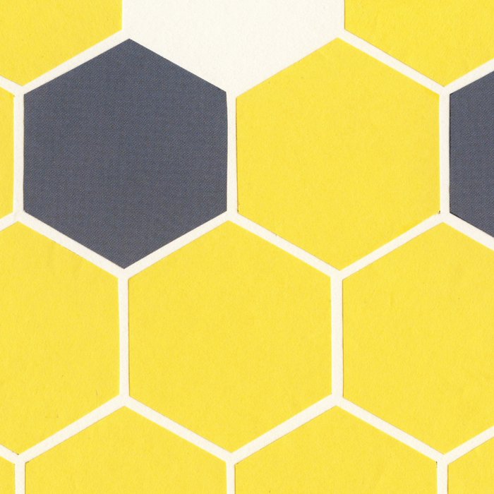 Yellow Honeycomb Coffee Mug Gallery Image 2