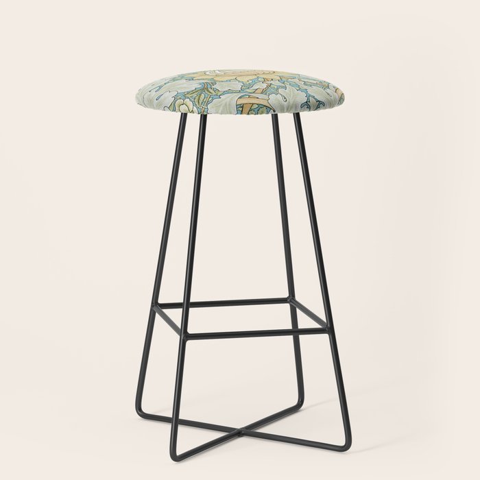 William Morris Vintage St James Palace 1881 Stool Gallery Image 1