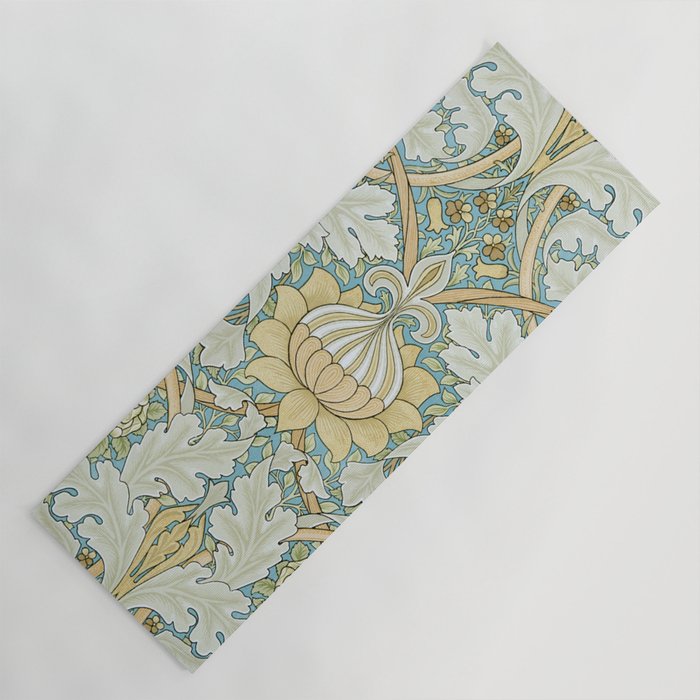 William Morris Vintage St James Palace 1881 Yoga Mat Gallery Image 1