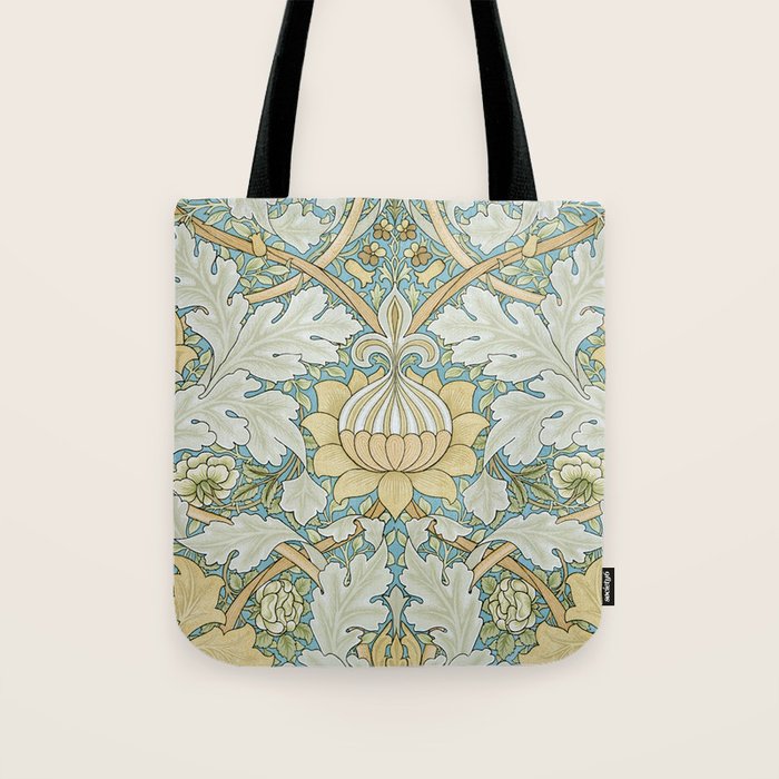 William Morris Vintage St James Palace 1881 Tote Bag Gallery Image 1