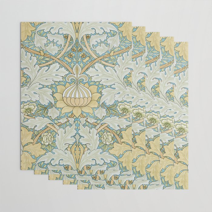 William Morris Vintage St James Palace 1881 Wrapping Paper Gallery Image 3