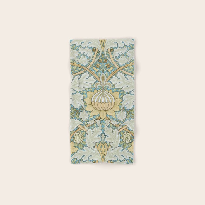 William Morris Vintage St James Palace 1881 Bath Towel Gallery Image 1