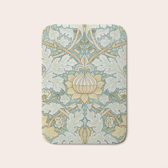 William Morris Vintage St James Palace 1881 Bath Mat Gallery Image 1