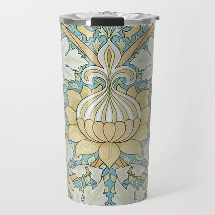 William Morris Vintage St James Palace 1881 Travel Mug Gallery Image 1