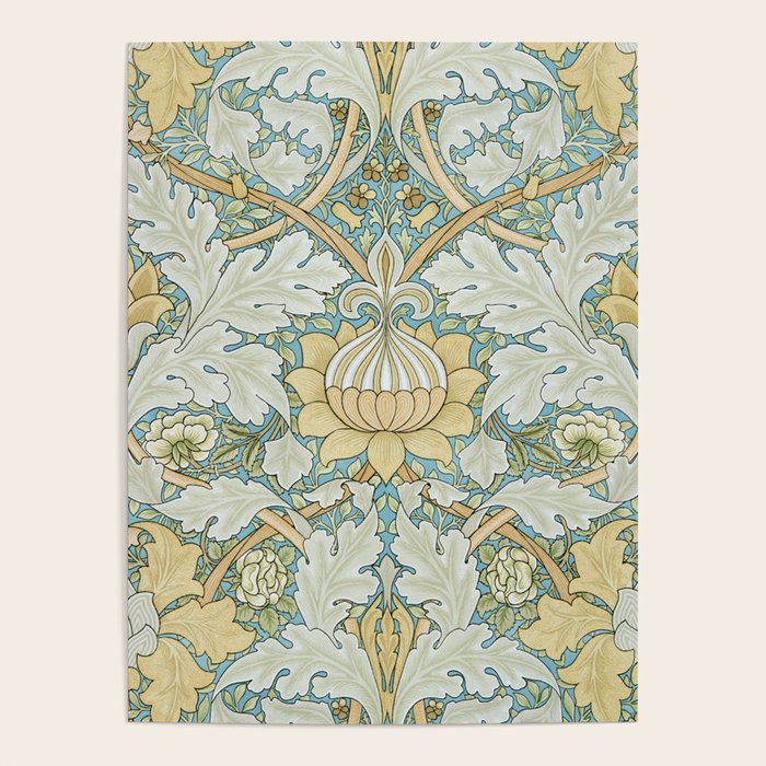 William Morris Vintage St James Palace 1881 Poster Gallery Image 1
