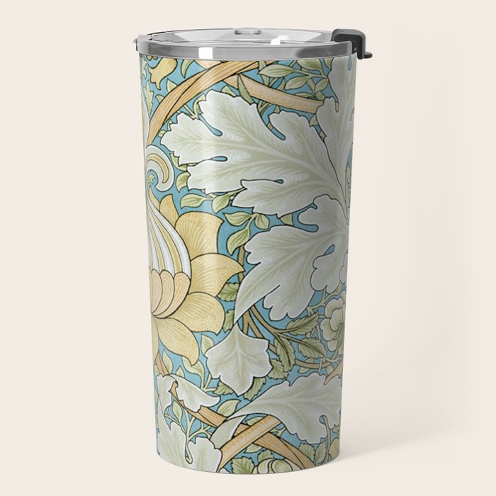 William Morris Vintage St James Palace 1881 Travel Mug Gallery Image 2