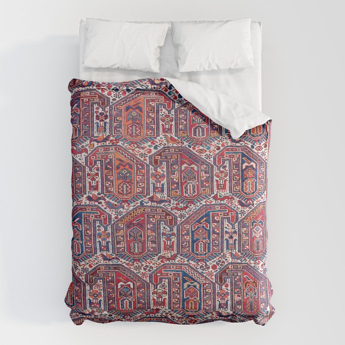 Khamseh Fars Southwest Persian Rug Print Comforter Gallery Image 1